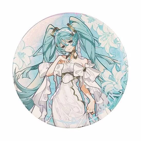 Character Vocal Series 01: Hatsune Miku Pinback Button Hatsune Miku Shimian Maifu Ver. Extra Large 15 cm