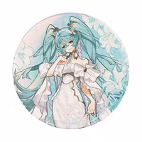 Character Vocal Series 01: Hatsune Miku Pinback Button Hatsune Miku Shimian Maifu Ver. Extra Large 15 cm