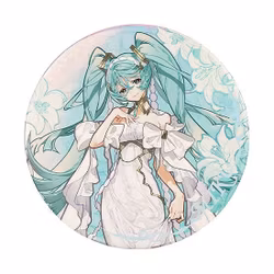 Character Vocal Series 01: Hatsune Miku Pinback Button Hatsune Miku Shimian Maifu Ver. Extra Large 15 cm
