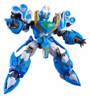 Mado King Granzort Moderoid Plastic Model Kit King's Style Aquabeat Gold Edition 18 cm