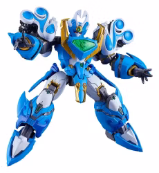 Mado King Granzort Moderoid Plastic Model Kit King's Style Aquabeat Gold Edition 18 cm