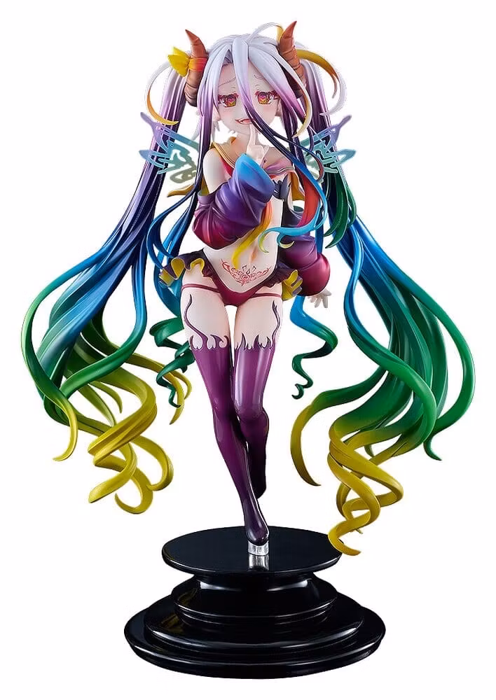 No Game No Life PVC Figure 1/7 Black Shiro 26 cm
