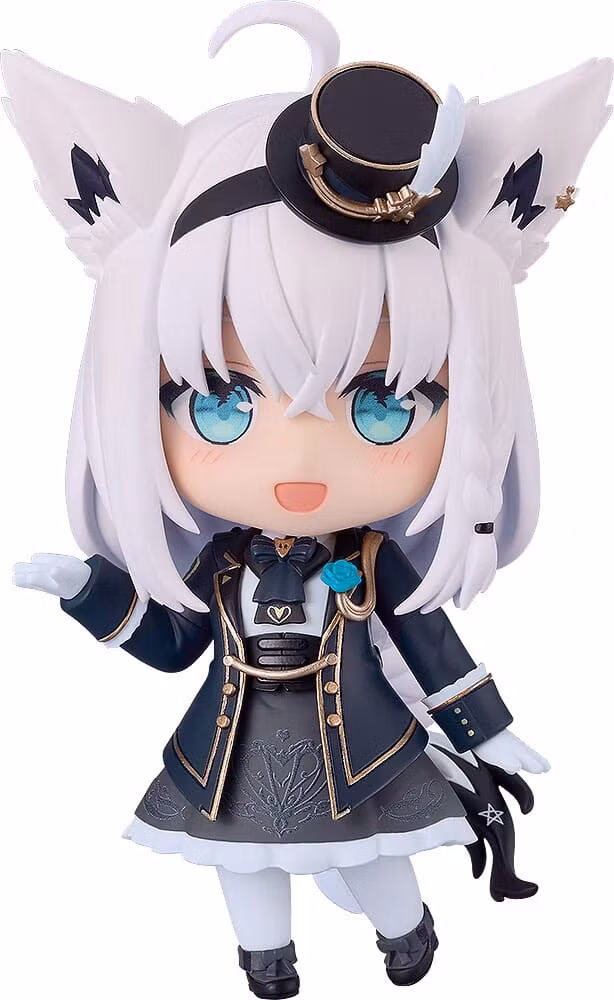 Hololive Production Nendoroid Action Figure Fubuki: Parade Dress Outfit Ver. 10 cm  