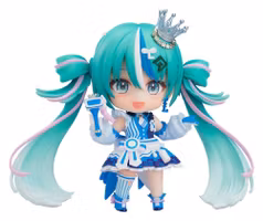 Character Vocal Series 01: Hatsune Miku PVC Statue Nendoroid Lawson's 50th anniversary Special Live Ver. 10 cm