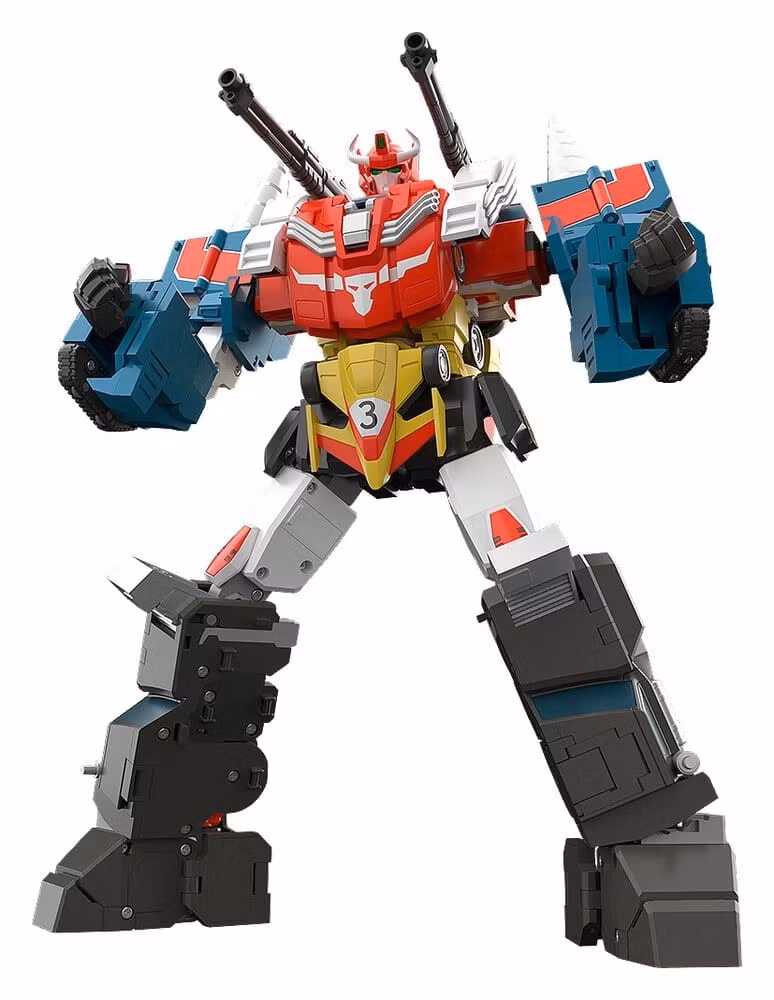 The Brave Fighter of Legend Da-Garn Action Figure The Gattai Land Bison 27 cm