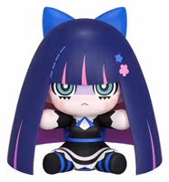 New Panty & Stocking with Garterbelt Huggy Good Smile Chibi Figure Stocking 6 cm