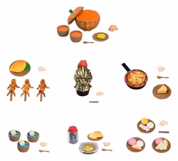 Delicious in Dungeon Nendoroid Figure Surprise Collection Monster Meals Blind Box Assortment (7)