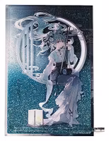 Character Vocal Series 01: Hatsune Miku Glitter Acrylic Block Hatsune Miku Han Gong Qiu Yue Ver. 15 cm