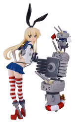 Kantai Collection -Kancolle- Plastic Model Kit Reincarnation Shimakaze 25 cm