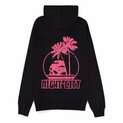 Cyberpunk 2077 Zipper Hoodie Night City Size S