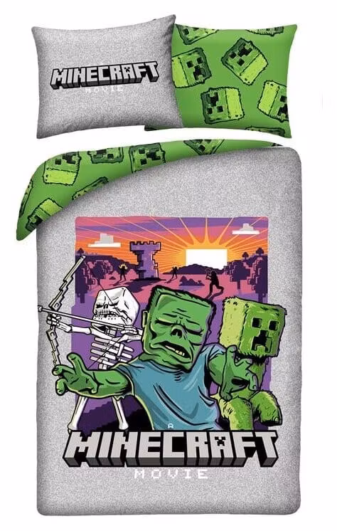 Minecraft Movie Duvet Set Ver. 1 140 x 200 cm / 70 x 90 cm  