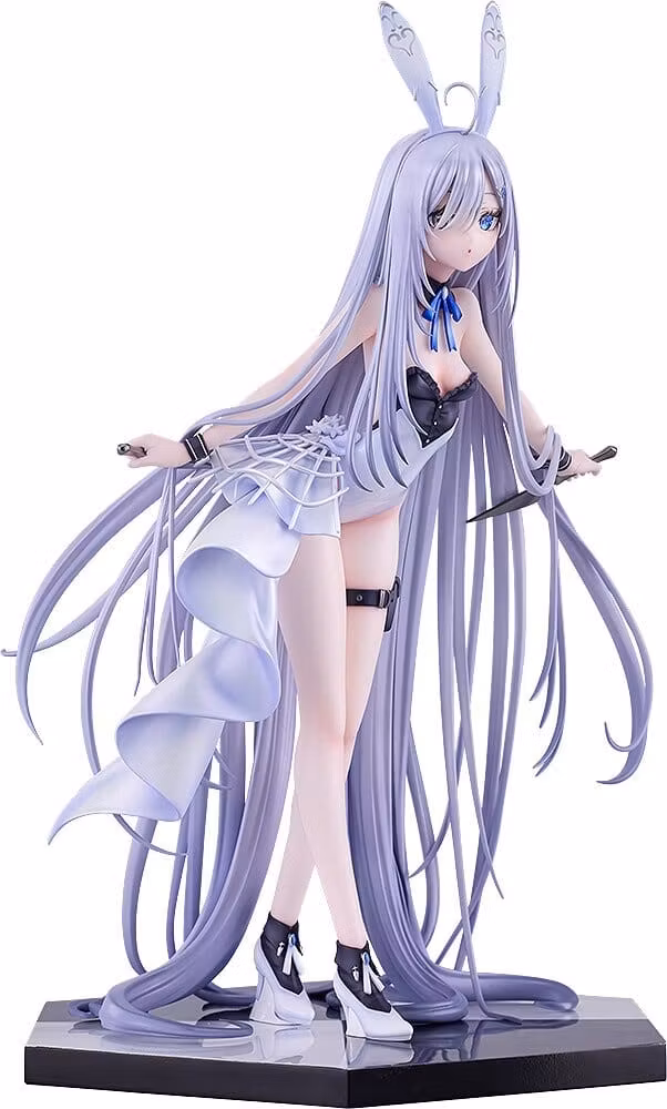 Playing Death Games to Put Food on the Table Wolf PVC Statue 1/7 Holo Light Novel bunny Ver. illustration by Jyuu Ayakura 23 cm 