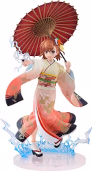 A Certain Scientific Railgun T Statue 1/7 Mikoto Misaka Furisode Kimono Ver. 28 cm