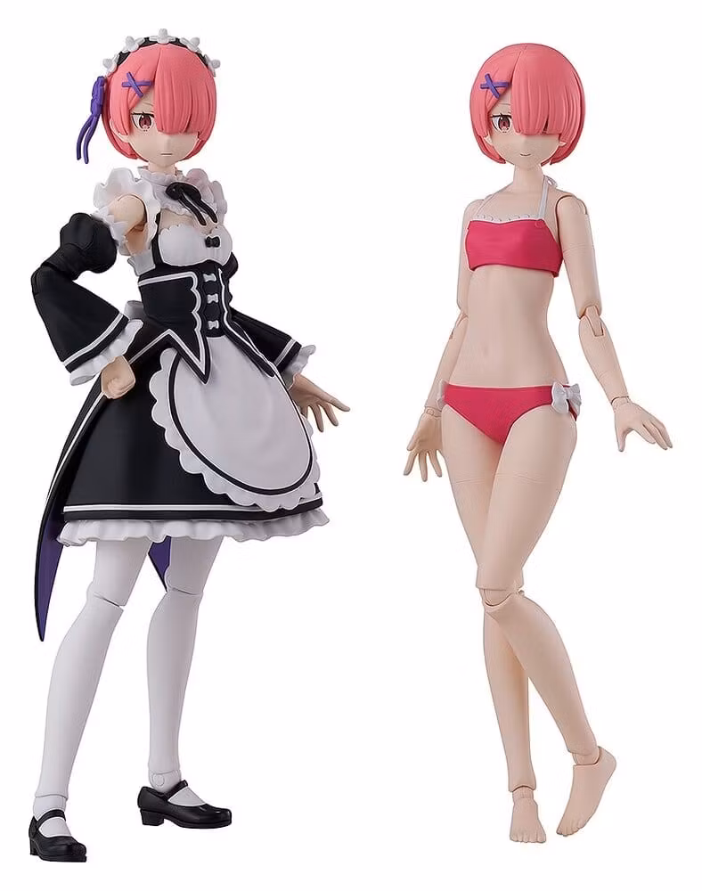 Re:ZERO -Starting Life in Another World- Kadokawa Plastic Model Series Plastic Model Kit Ram DX Ver. 16 cm
