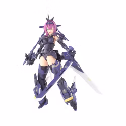 Megami Device Plastic Model Kit 1/1 Asra Archer Kizuna Shadow Edition Full Package 14 cm