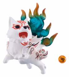 Okami Nendoroid Action Figure Shiranui 10 cm