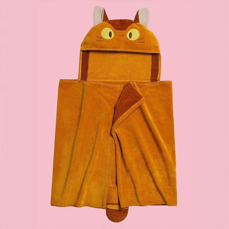 My Neighbor Totoro Natsu Bath Cape Catbus 70 x 140 cm