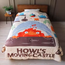 Howl’s Moving Castle Natsu Comforter Cook with Calcifer