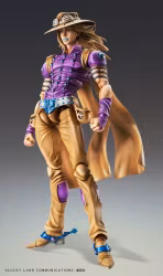 JoJo's Bizarre Adventure Part 7: Steel Ball Run Super Action Action Figure Chozokado Gyro Zeppeli Ver.1.5 16 cm