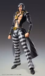 JoJo's Bizarre Adventure: Golden Wind Action Figure Risotto Nero 16 cm