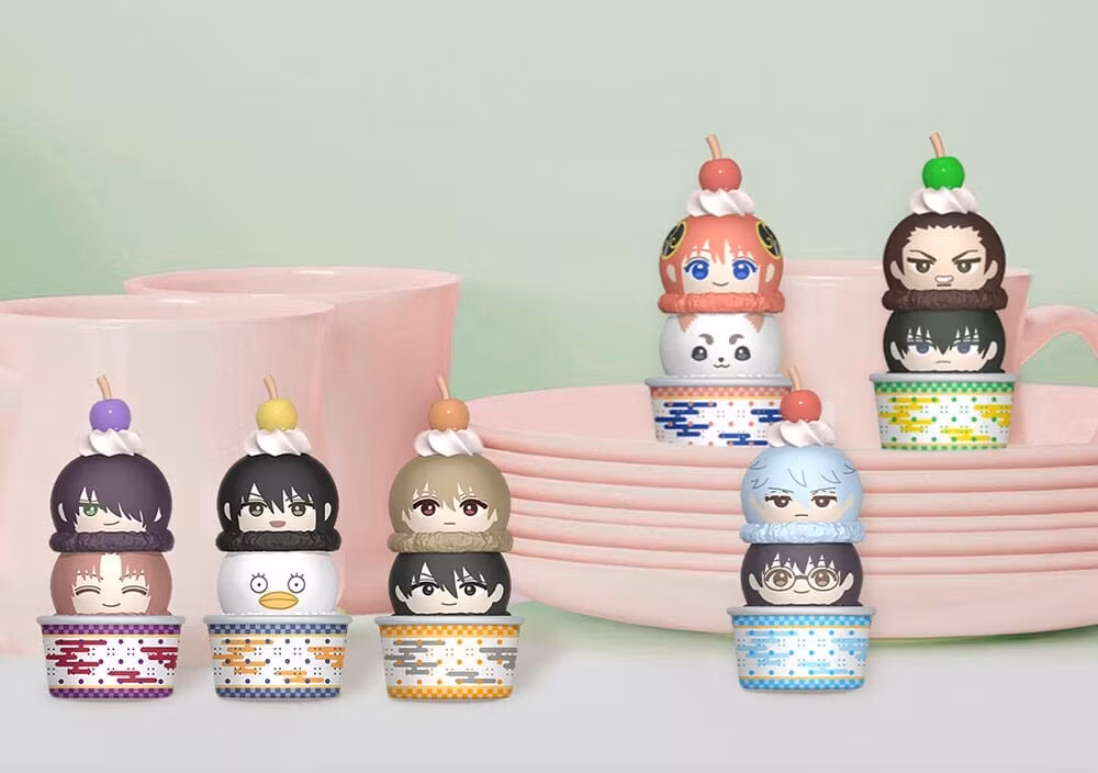 Gintama Tsumichen Stack up & Change Trading Figure 8 cm Assortment (6)