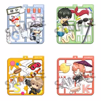 Gintama Plat Collection Keychain Assortment (4)