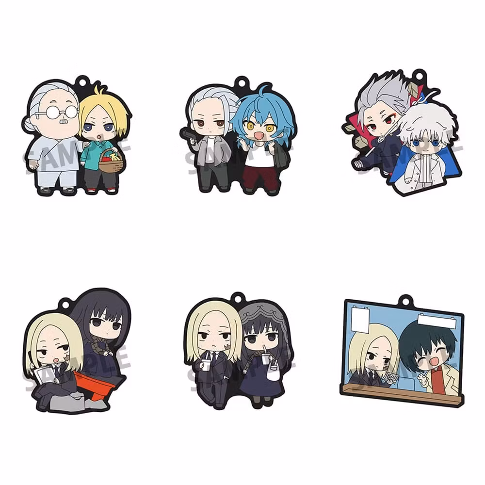 Sakamoto Days Rubber Mascot Buddycolle Rubber Charms Vol. 2 7 cm Assortment (6)