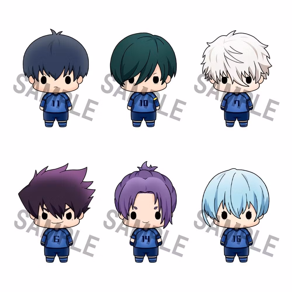 Blue Lock Chokorin Mascot Series Trading Figure 6-Pack Vol. 2 5 cm