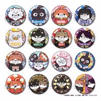 Gintama Mega Cat Project Nyantama! Pins 3 cm Blind Box Assortment (16)