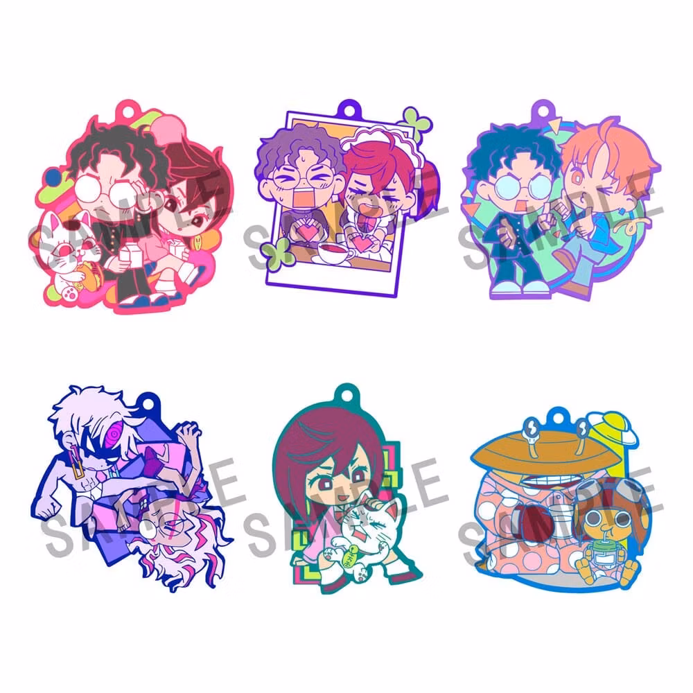 Dandadan Rubber Mascot Buddycolle Rubber Charms Vol. 2 7 cm Blind Box Assortment (6)