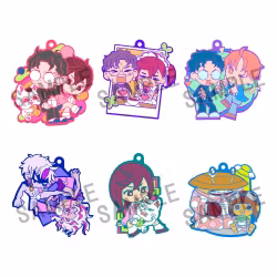 Dandadan Rubber Mascot Buddycolle Rubber Charms Vol. 2 7 cm Blind Box Assortment (6)