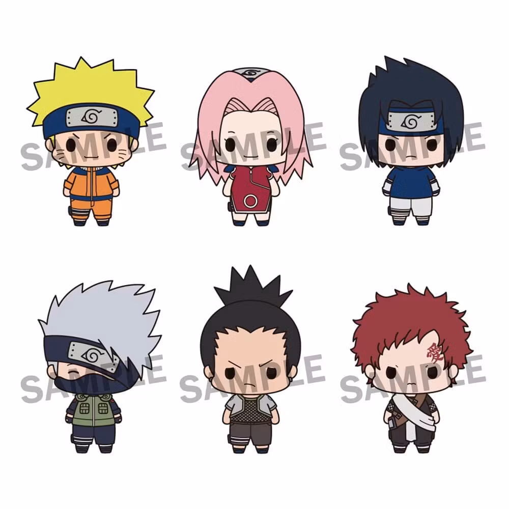 Naruto Chokorin Mascot Series Trading Figure 5 cm Blind Box Assortment (6)