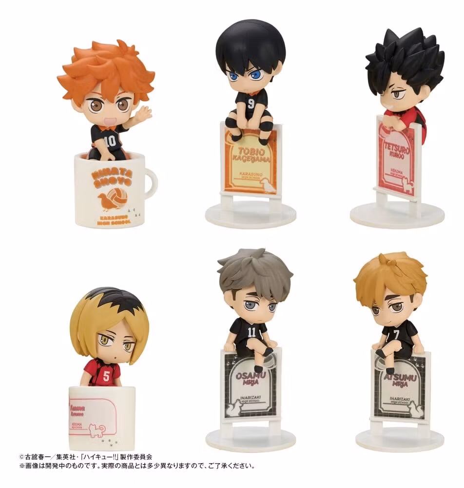 Haikyu!! Ochatomo Series Trading Figure 4 cm Blind Box Assortment (6)