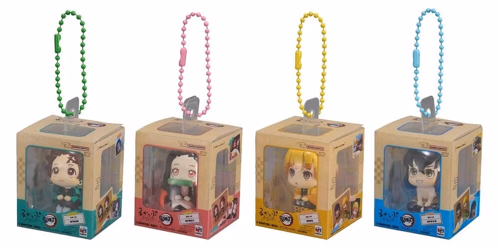 Demon Slayer: Kimetsu no Yaiba Look Up Mini Figures Miniature Collection 4 cm Blind Box Assortment (4)