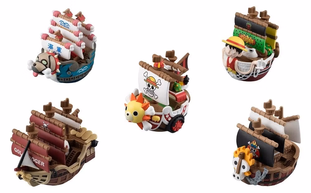One Piece YuraColle Series Grand Line Collection Vol.3 Mini Figures 6 cm Blind Box Display (6)