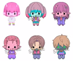Milky Subway Chokorin Collection Mini Figures The Galactic Limited Express Blind Box Assortment (6)