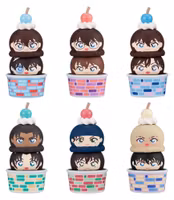 Detective Conan Tsumichen Stack up & Change Mini Figures 8 cm Blind Box Assortment (6) (with gift)