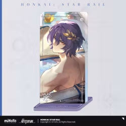Honkai: Star Rail Light Cone Acryl Ornament with Glitter: Dr. Ratio Baptism of Pure Thought 15 cm