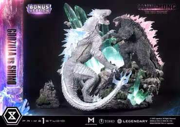 PREORDER - Godzilla x Kong: The New Empire Ultimate Diorama Masterline Series Statue Godzilla vs Shimo Bonus Version 86 cm