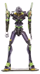 Evangelion Metallic Nano Plastic Model Unit 01 17 cm