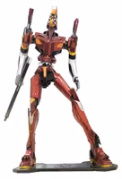 Evangelion Metallic Nano Plastic Model Unit 02 17 cm