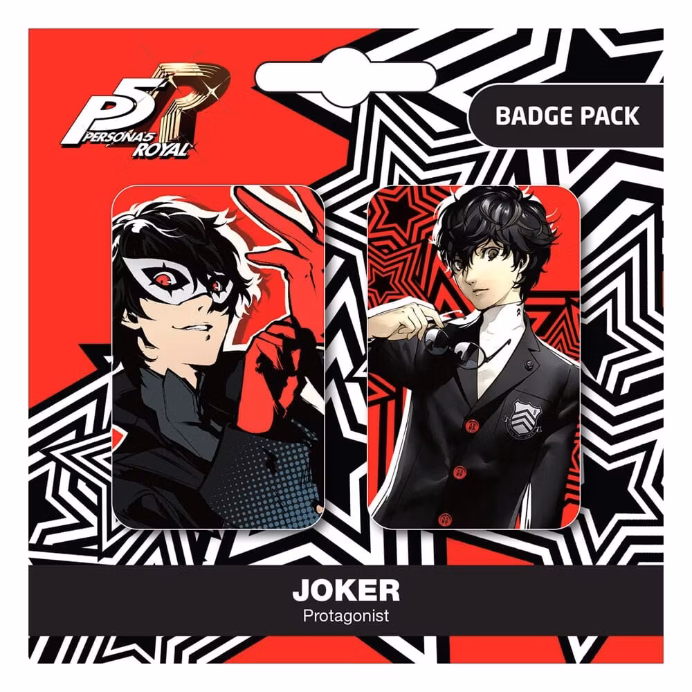 Persona 5 Royal Pin Badges 2-Pack Set A