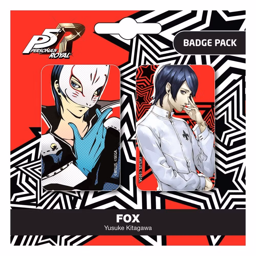 Persona 5 Royal Pin Badges 2-Pack Set C