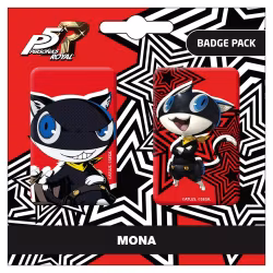 Persona 5 Royal Pin Badges 2-Pack Mona / Morgana