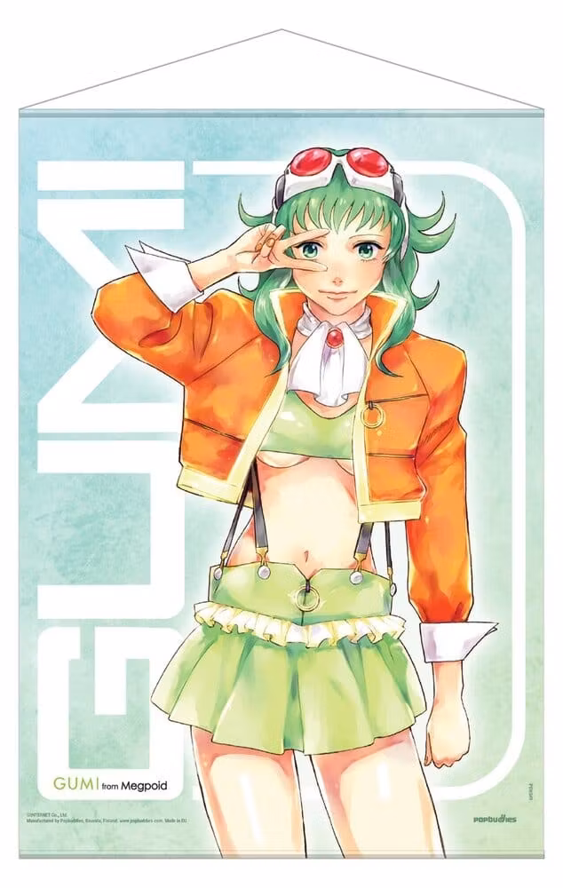 Vocaloid Megpoid Wallscroll Gumi V3 Adult 50 x 70 cm