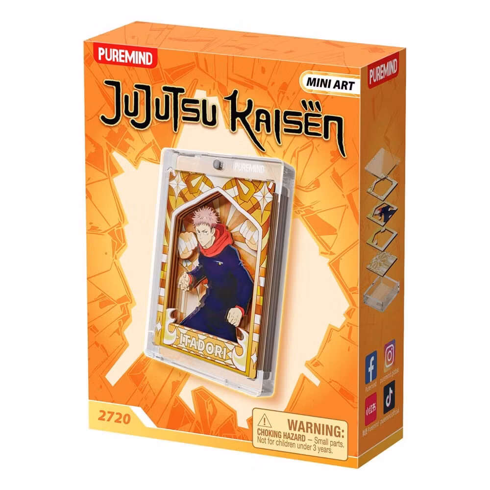 Jujutsu Kaisen Mini Art Pins Blind Box Display (6)