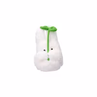 My Neighbor Totoro Nakayoshi Plush Figure Small Totoro with leaf 19 cm
