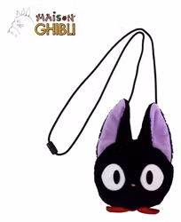 Kiki's Delivery Service Plush Pouch with strings Jiji 18 x 12 cm