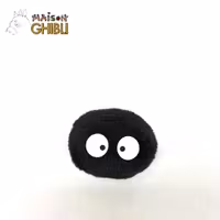 My Neighbor Totoro Mini Plush Magnet Soot Sprite 3 cm