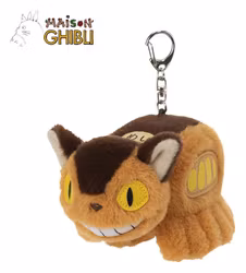 My Neighbor Totoro Nakayoshi Plush Keychain Catbus